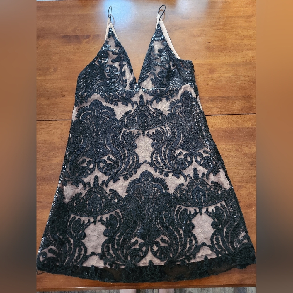 Free People Lace Slip Dress XS | Romantic Mini - Picture 7 of 10